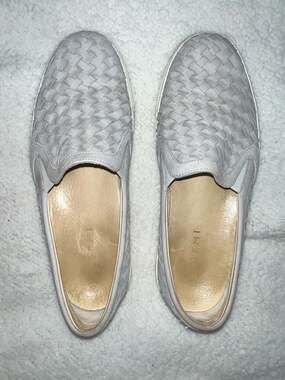 M. Gemi handmade Italian Silver slides - size 40/9
